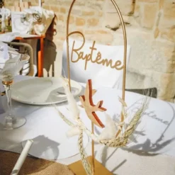 Clearance Centre De Table Decoration Bapt Me Fleurs S Ch Es Theme Bapteme