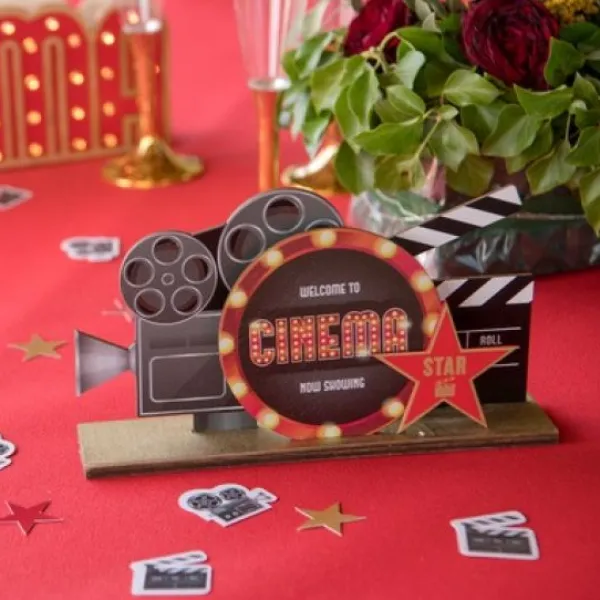New Centre De Table Hollywood Theme Cinema