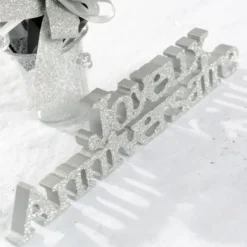 Best Centre De Table Joyeux Anniversaire Paillet Argent Theme Joyeux Anniversaire