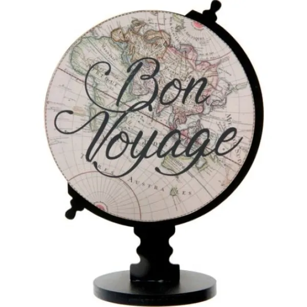 Badaboum Centre De Table Mappemonde Sur Socle