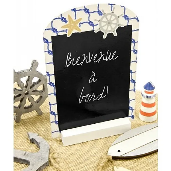 Badaboum Centre De Table Menu Theme Mer Hot