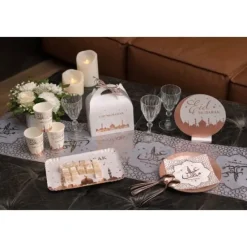 Best Centre De Table Oriental Rose Gold Theme Eid Mubarak & Ramadan