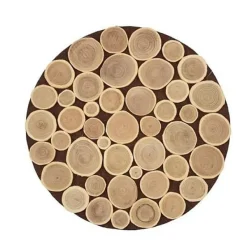 Badaboum Centre De Table Original Rondin De Bois 30Cm Clearance