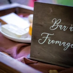 Badaboum Centre De Table Pancarte Bar Fromages