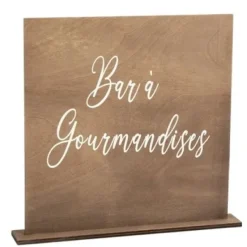 Badaboum Centre De Table Pancarte Bar A Gourmandise