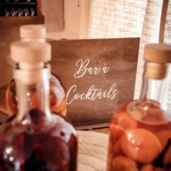 Badaboum Centre De Table Pancarte Bar A Cocktails