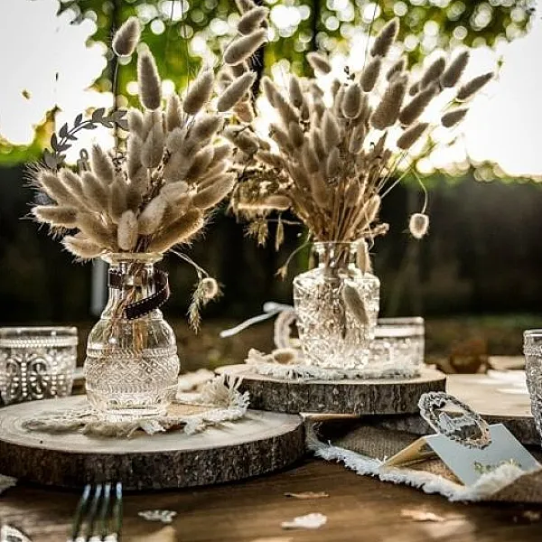 Badaboum Centre De Table Rondin De Bois G Ant 35Cm Hot