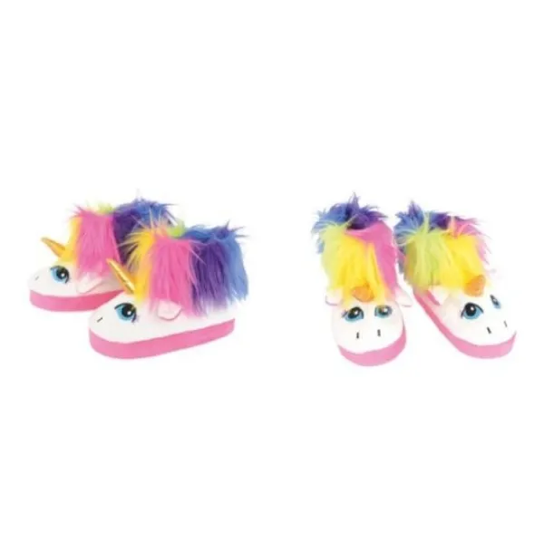 Outlet Chaussons Licorne Blanc Et Rose 38/39 Theme Licorne