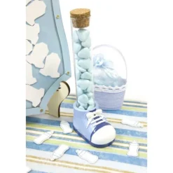 Clearance Chaussure B B Gar On Pour Eprouvette Theme D Co Baby Shower