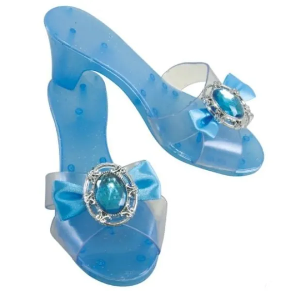 Chaussures De Princesse Bleu Enfant Theme Deco Princesse