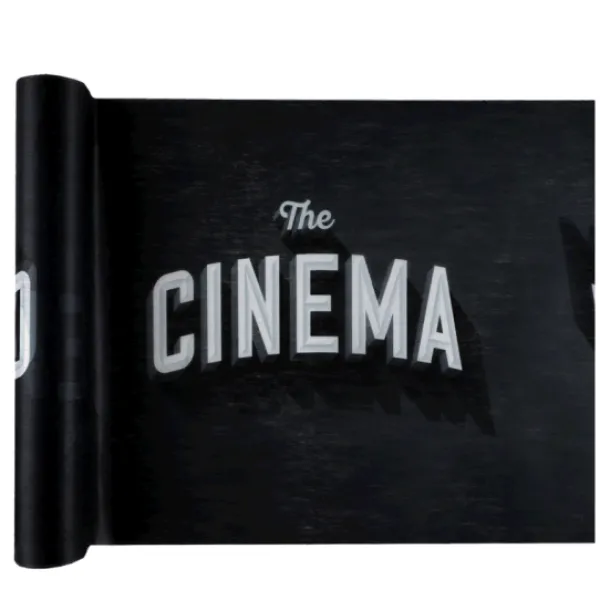 Best Chemin De Table Anniversaire Th Me Cin Ma 30 Cm X 5 M Tres Theme Cinema
