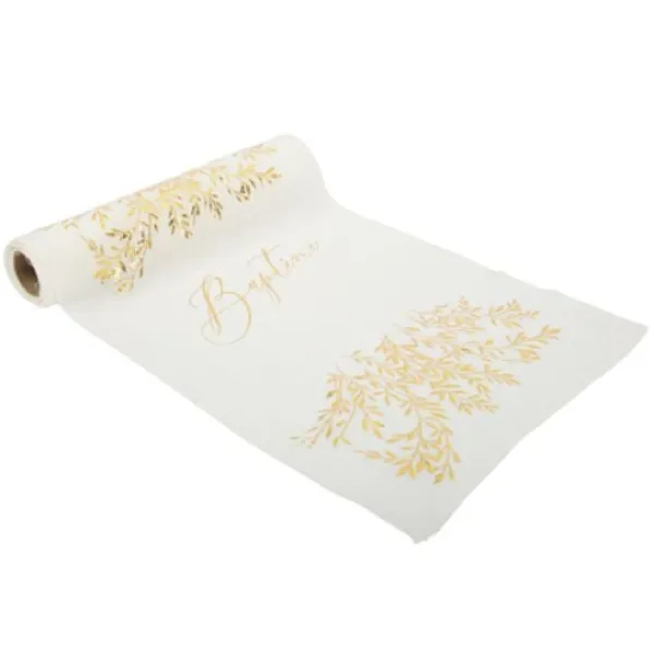 Online Chemin De Table Bapt Me Liser V G Tal Or Theme Bapteme