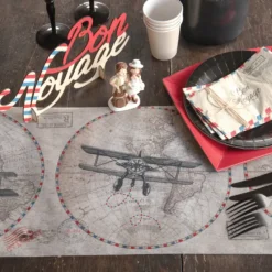 Badaboum Chemin De Table Bon Voyage 30 Cm X 5M