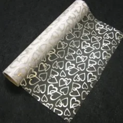 Badaboum Chemin De Table Coeur Blanc Best