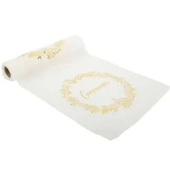 Chemin De Table Communion Liser V G Tal Or Theme Communion