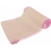 Badaboum Chemin De Table En Jute Chevron Rose Hot