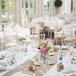 Badaboum Chemin De Table En Lin 26Cm X 5 M Tres