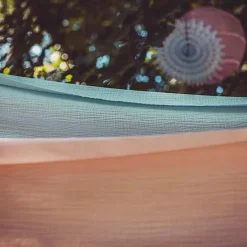 Badaboum Chemin De Table Gaze De Coton Bleu Ciel Hot