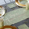 New Chemin De Table Joyeux Anniversaire Vert Sauge 28Cm X 3 M Tres Theme Joyeux Anniversaire
