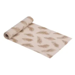 Badaboum Chemin De Table Lin Jolies Plumettes