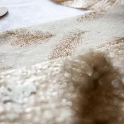 Badaboum Chemin De Table Lin Jolies Plumettes