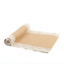 Online Chemin De Table Mariage Jute Borde De Dentelle Theme Dentelle