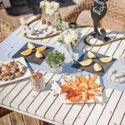 Badaboum Chemin De Table Mariage Theme Mer