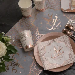 Online Chemin De Table Oriental Rose Gold Theme Eid Mubarak & Ramadan