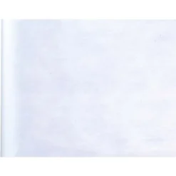 Badaboum Chemin De Table Pas Cher Intisse 25 M Tres Blanc