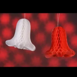 Badaboum Cloche De Noel En Papier Assortie 22Cm Best