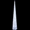 Badaboum Cone Lumineux Acrylique 120Cm 80 Led Blanc Froid Discount