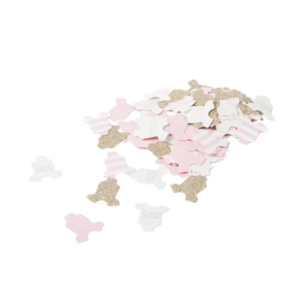 Best Confettis De Table Body Bebe Rose Theme D Co Baby Shower