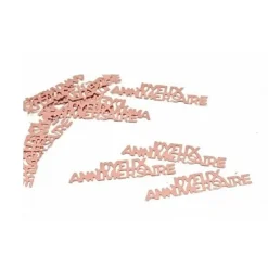 Badaboum Confettis De Table Joyeux Anniversaire