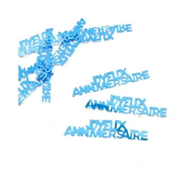 Badaboum Confettis De Table Joyeux Anniversaire