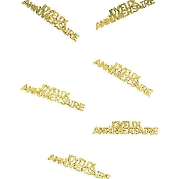 Badaboum Confettis De Table Joyeux Anniversaire