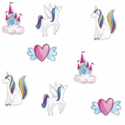 New Confettis De Table Licornes X40 Pi Ces Theme Licorne