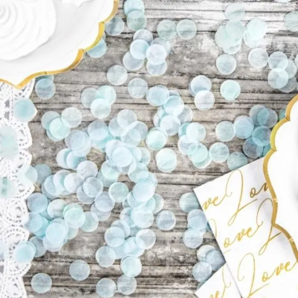 Badaboum Confettis De Table Mariage Rond Rose X 36 Clearance