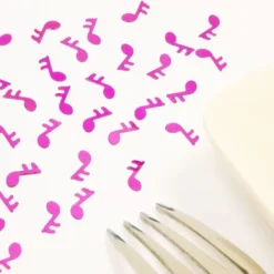 Badaboum Confettis De Table Mariage Musique Fuchsia