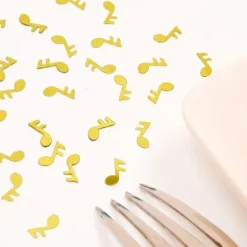 Badaboum Confettis De Table Mariage Musique Or