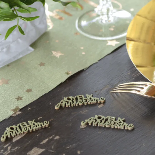 Clearance Confettis Joyeux Anniversaire Vert Sauge X10 Pi Ces Theme Joyeux Anniversaire