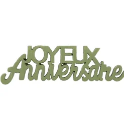 Clearance Confettis Joyeux Anniversaire Vert Sauge X10 Pi Ces Theme Joyeux Anniversaire