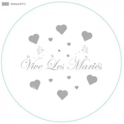 Badaboum Confettis Vive Les Mari S Argent