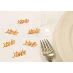 Badaboum Confettis Vive Les Mari S Orange