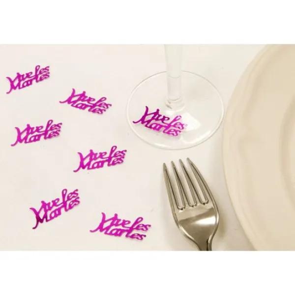 Badaboum Confettis Vive Les Mari S Fuchsia