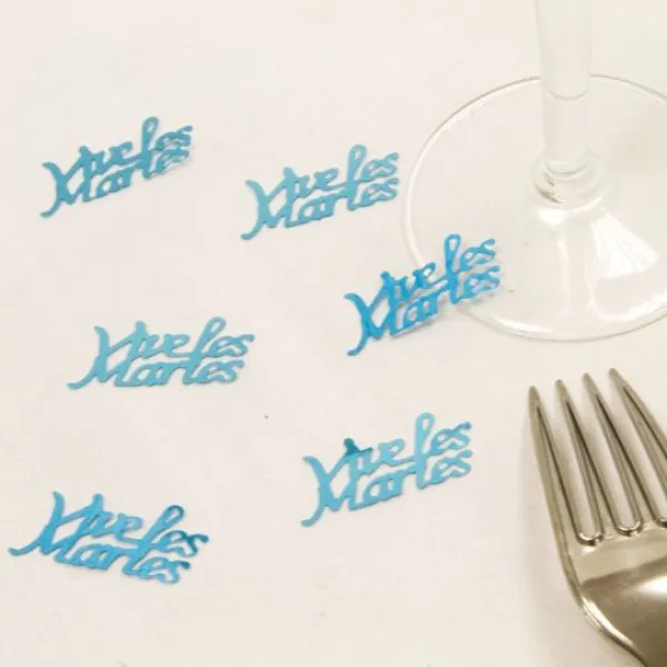 Badaboum Confettis Vive Les Mari S Turquoise