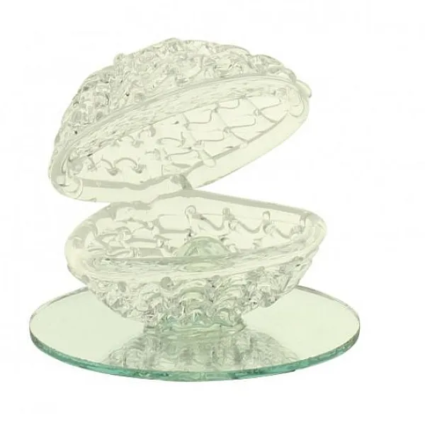 Badaboum Coquillage Dragees En Verre Socle Miroir Best