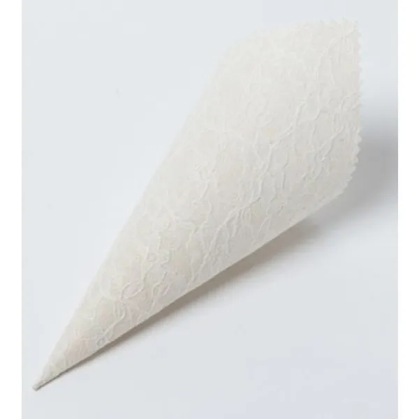 New Cornet A Dragees En Lin Dentelle X 5 Pi Ces Theme Dentelle