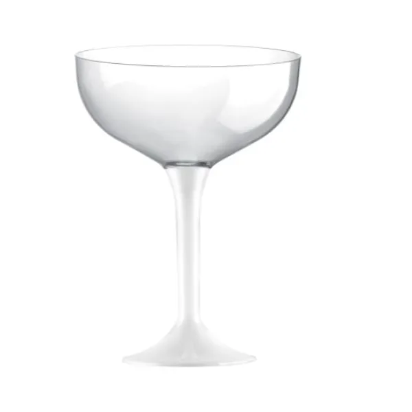 New Coupe Champagne Jetable En Plastique Blanc X 20 Pi Ces Theme Cinema
