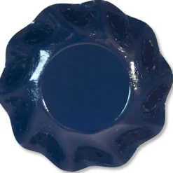 Badaboum Coupelle En Carton Jetable Bleu Marine Vague X 10 Pi Ces Sale