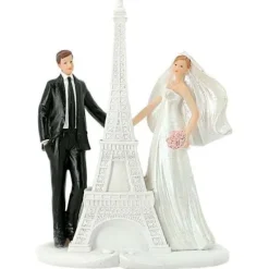 Badaboum Couple De Mari S Avec Tour Eiffel